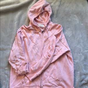 American Eagle oversized zip up hoodie size M